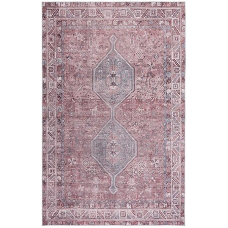 Safavieh 3 x 5 ft. Tucson Collection Rectangle Power Loomed Rug Light Rust & Beige TSN169P-3